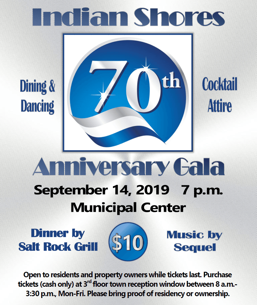 70th Anniversary Gala Flyer