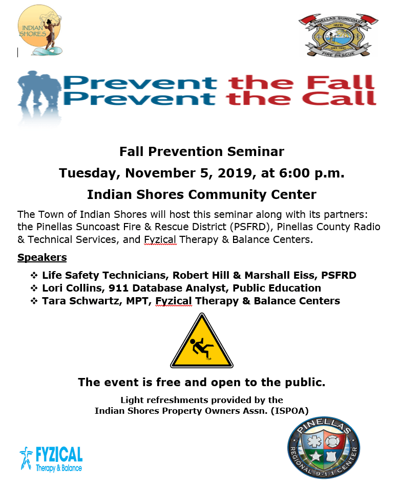 Fall Prevention Seminar November 5 2019