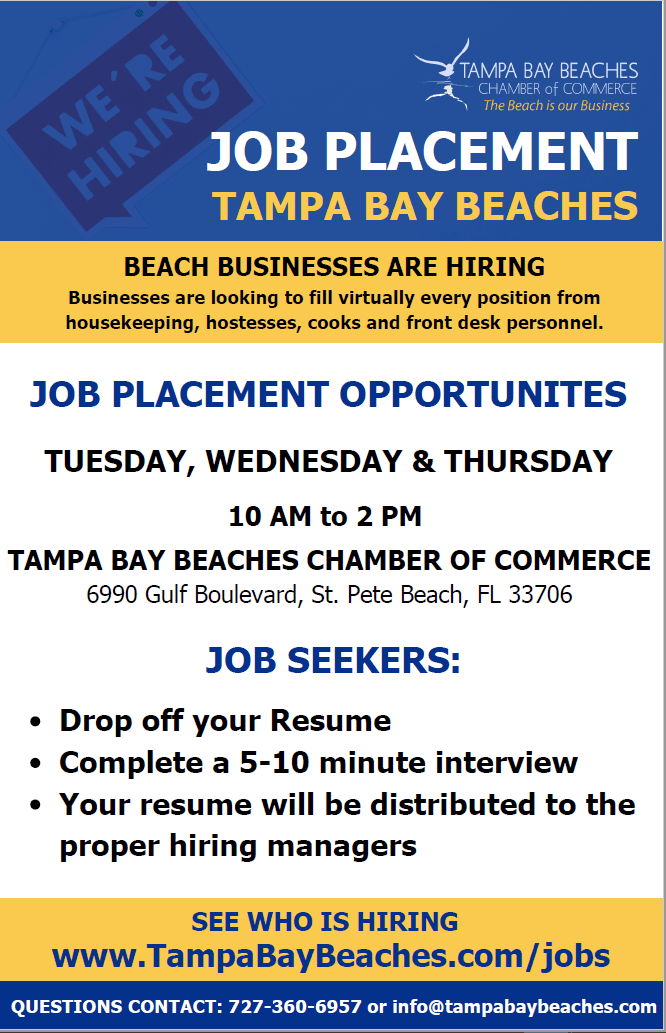 Chamber Accepting Resumes Flyer (PNG)