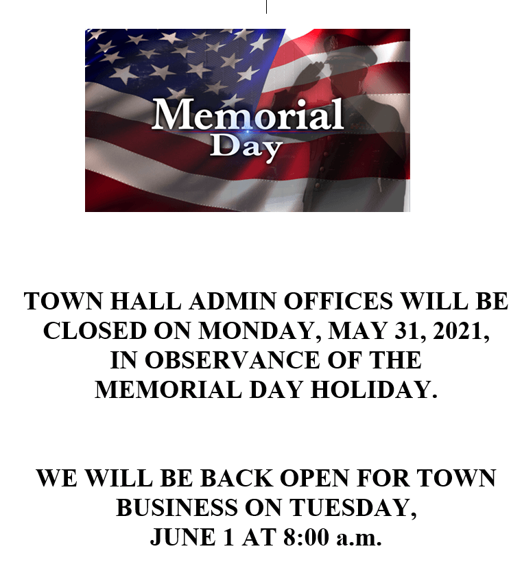 Closed Memorial Day flyer (PNG)
