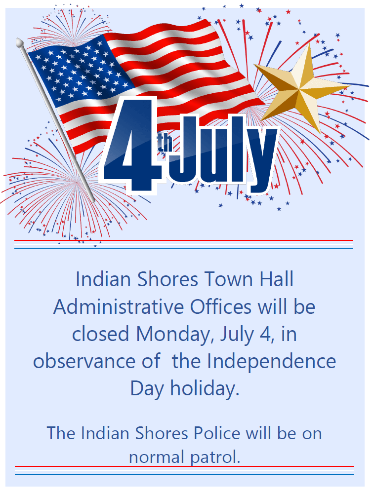 Fourth of July 4 Closed Flyer (PNG)