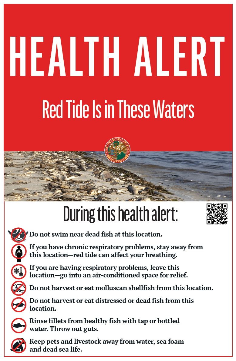Red Tide Health Alert PNG