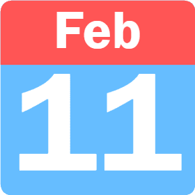 Feb 11 icon