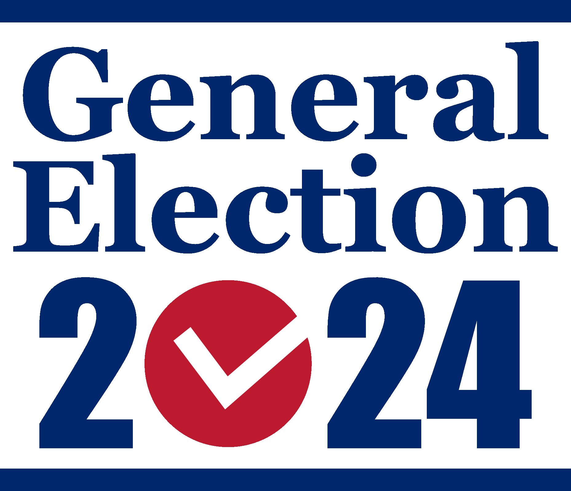 November 5, 2024 General Election Menu Logo