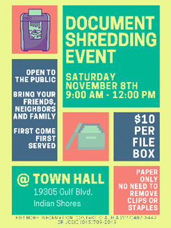 Doc Shredding Event Flyer