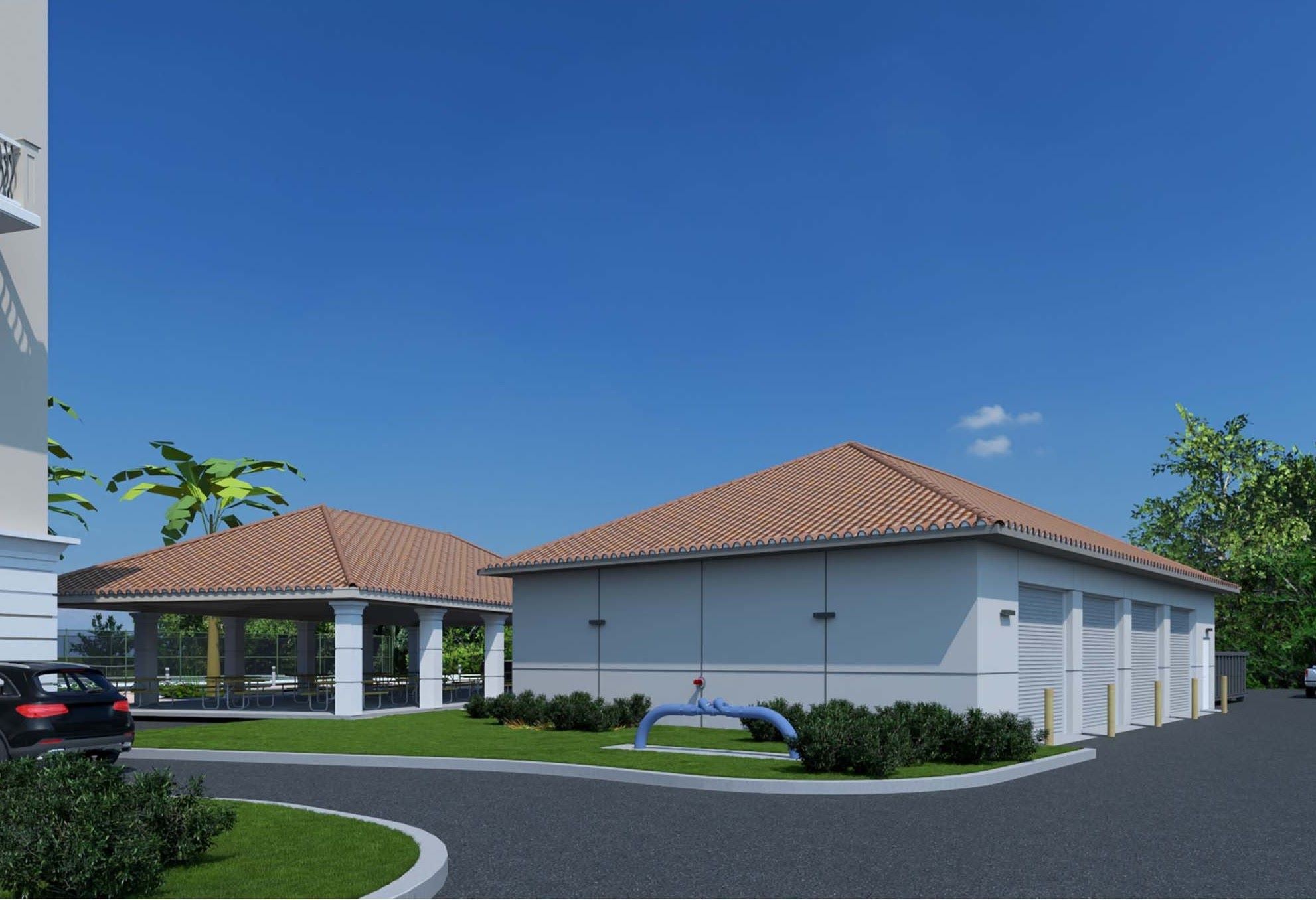Public Safety Storage Building Rendering 3 Public Safety Storage Building Rendering 3
